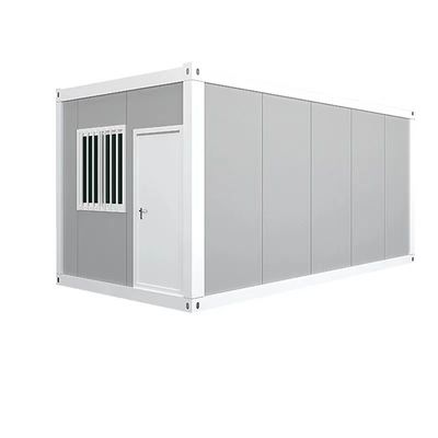 Effizient zusammengebautes Containerhaus erleichtert den Bauprozess