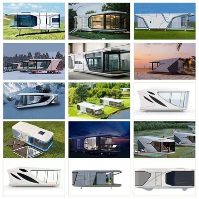 Vorgefertigtes tragbares Mobilhaus mit Online-Technischem Support und Raumkapselhaus
