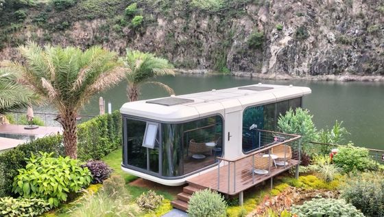 Vorgefertigtes tragbares Mobilhaus mit Online-Technischem Support und Raumkapselhaus