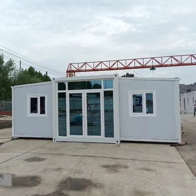 Erweitern Sie Haus mit 20 Fuß Doppelflügel Container Raum MGO Board Floor Luxus Stil