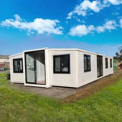 Erweitern Sie Haus mit 20 Fuß Doppelflügel Container Raum MGO Board Floor Luxus Stil