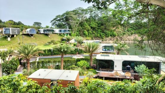 Moduläres Haus im modernen Stil für Camping