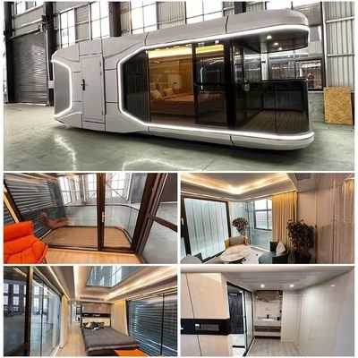 Vorgefertigtes tragbares Mobilhaus mit Sandwichwand aus Steinwolle