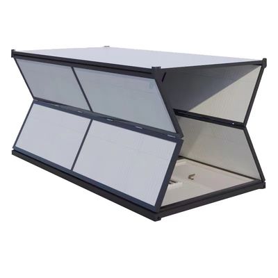 Bauernhaus Design Stil Modularer Beweglicher Behälter Klapphaus mit Aluminiumfenster