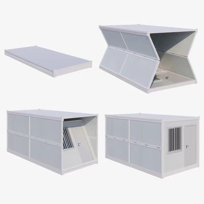 Bauernhaus Design Stil Modularer Beweglicher Behälter Klapphaus mit Aluminiumfenster