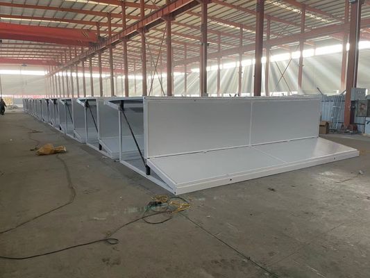 5950 mm Vorgefertigtes Haus Büro Klapphaus Flat Pack Containerhaus