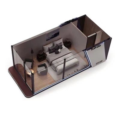 Verkauf Luxus-Strandvilla mit Smart Winddichtes Mobil-Prefab Raumkapselhaus