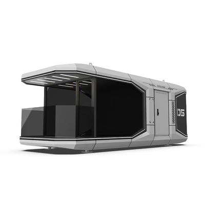 Smart Windproof Hotel Gebäude Mobilfabrik Raumkapselhaus mit MGO-Boardboden