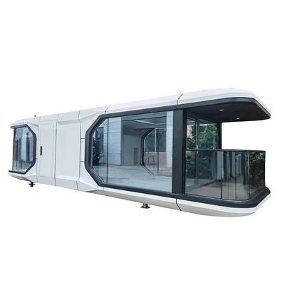 Space Capsule Hotel Modernes Design Fertighaus mit Online-Technischem Support