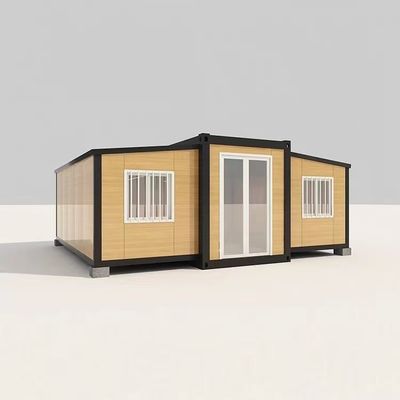 20ft vorgefertigtes faltbares portables Containerhaus für Büros und Häuser Luxus-Stil