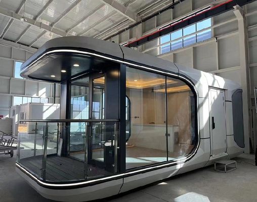 Zeitgenössischer Design-Stil Solar Space Capsule House Der ultimative erweiterbare Container