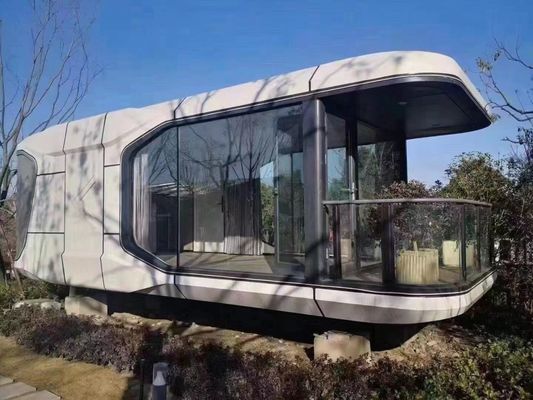 Zeitgenössischer Design-Stil Solar Space Capsule House Der ultimative erweiterbare Container