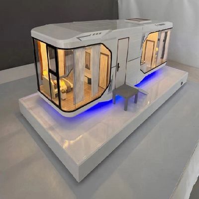 Zeitgenössischer Design-Stil Solar Space Capsule House Der ultimative erweiterbare Container