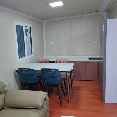 Erweiterbares Prefab Container-Haus mit Doppelflügel-Faltraum und MGO-Blattboden
