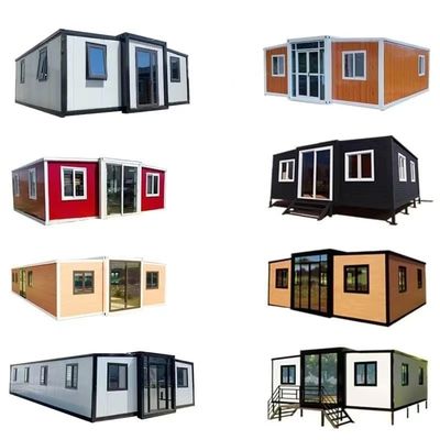 Online-Technischer Support Doppelflügel-erweiterbares Containerhaus